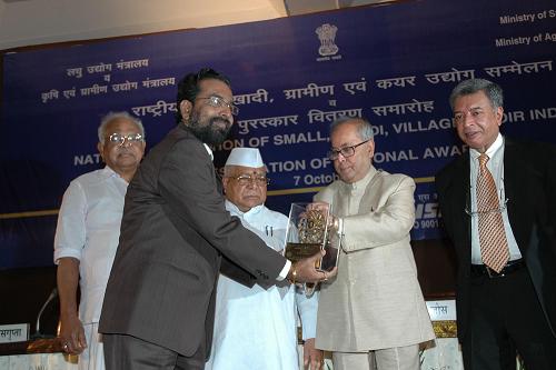 National Award for excellence in herbal medicines manufacturing