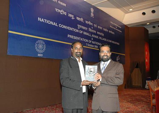 National Award for excellence in herbal medicines manufacturing